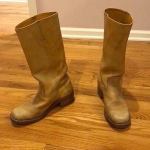 Frye campus boots size 8